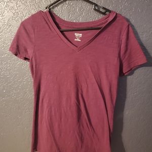 Purple Mossimo v-neck